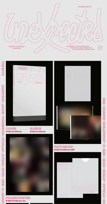 THE BOYZ The 3rd Album – Unexpected (Photobook Ver.) (Random)
