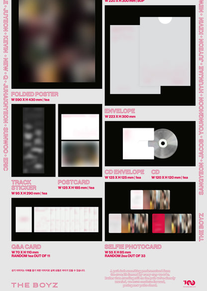 THE BOYZ The 3rd Album – Unexpected (Photobook Ver.) (Random)