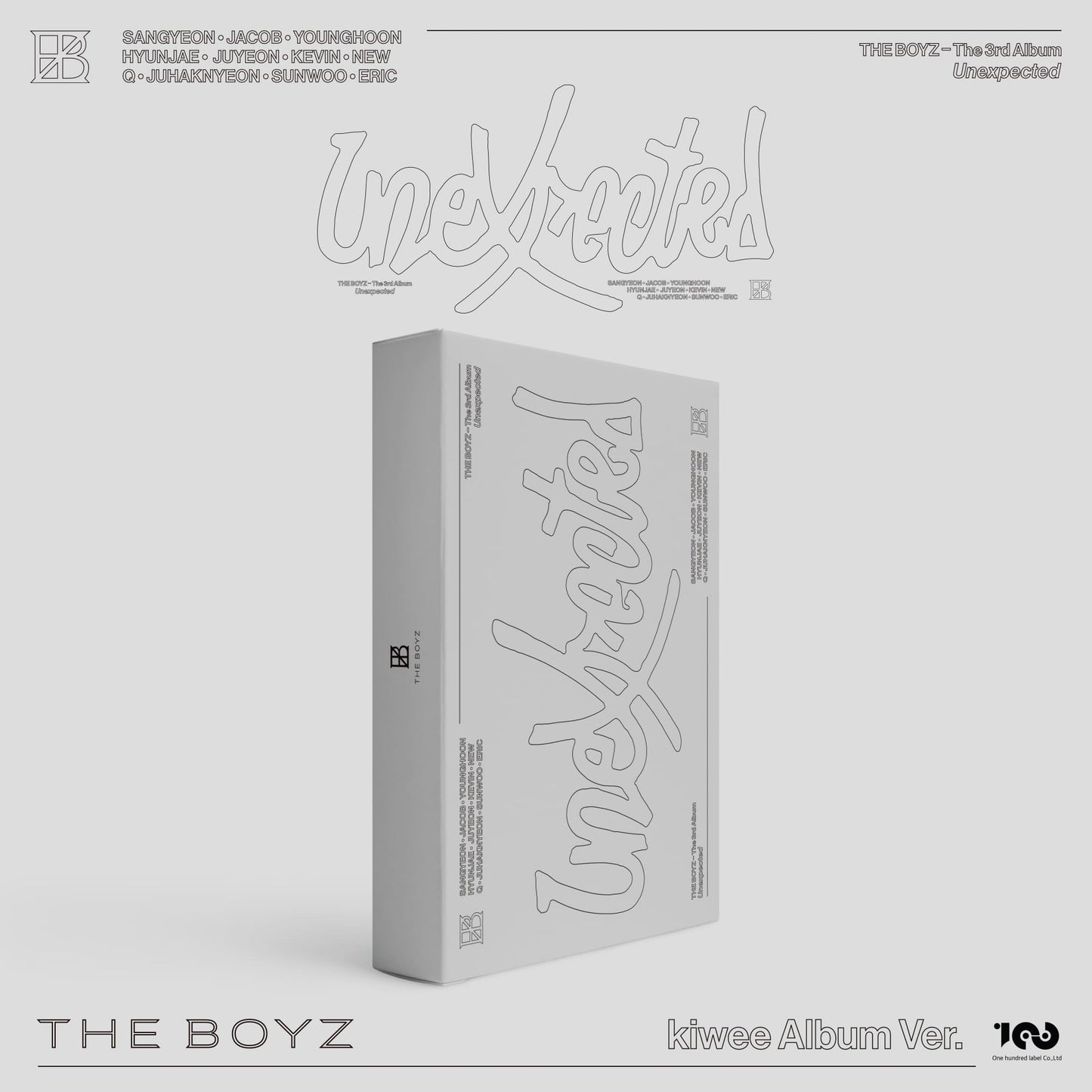THE BOYZ The 3rd Album – Unexpected (kiwee Album Ver.)