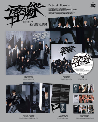 THE BOYZ 9th Mini Album – 導火線 (Trigger) (Pioneer Ver.)