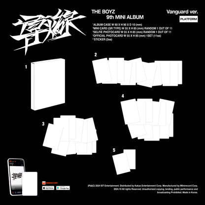 THE BOYZ 9th Mini Album – 導火線 (Trigger) (Platform Ver.)