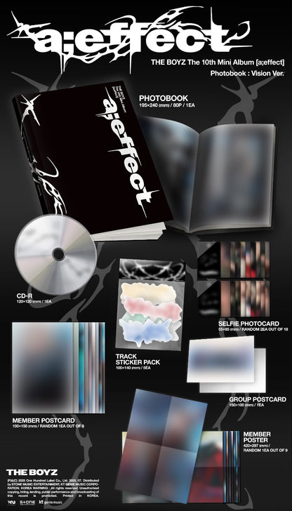 THE BOYZ The 10th Mini Album – a;effect (Random)