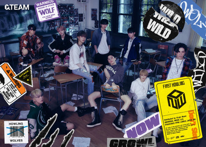 &TEAM 1st Album - First Howling : NOW [Japanese Edition]