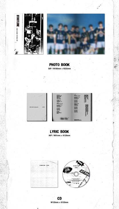 &TEAM 1st Album - First Howling : NOW [Japanese Edition]
