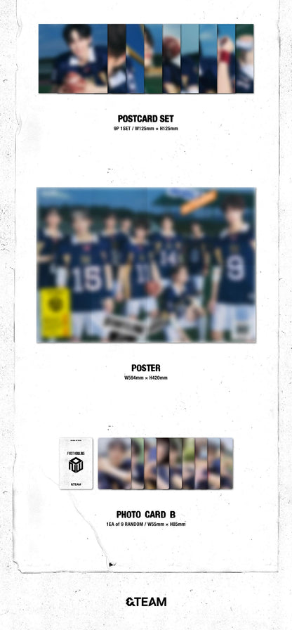 &TEAM 1st Album - First Howling : NOW [Japanese Edition]