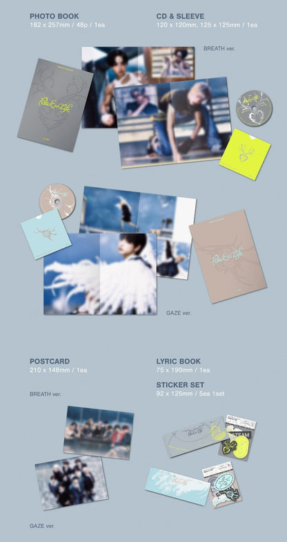 &TEAM – KR 1st Mini Album - Back to Life (Random)