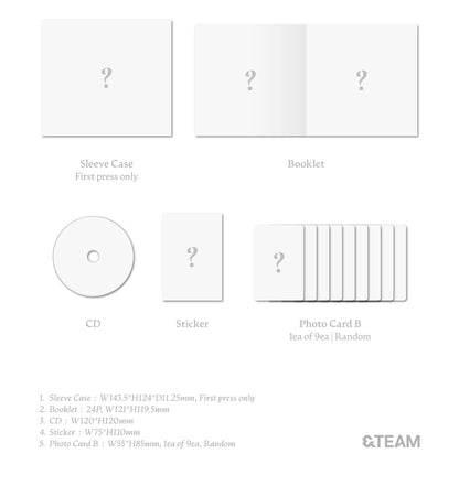 &TEAM 2nd ALBUM – Yukiakari [Japanese Edition]