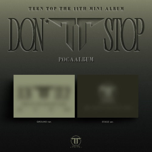 PRE-ORDER: TEEN TOP 11th EP Album - DON’T STOP (POCA Album) (Random)