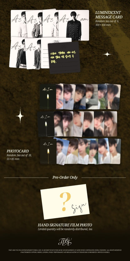 TEMPEST 7th Mini Album - As I am
