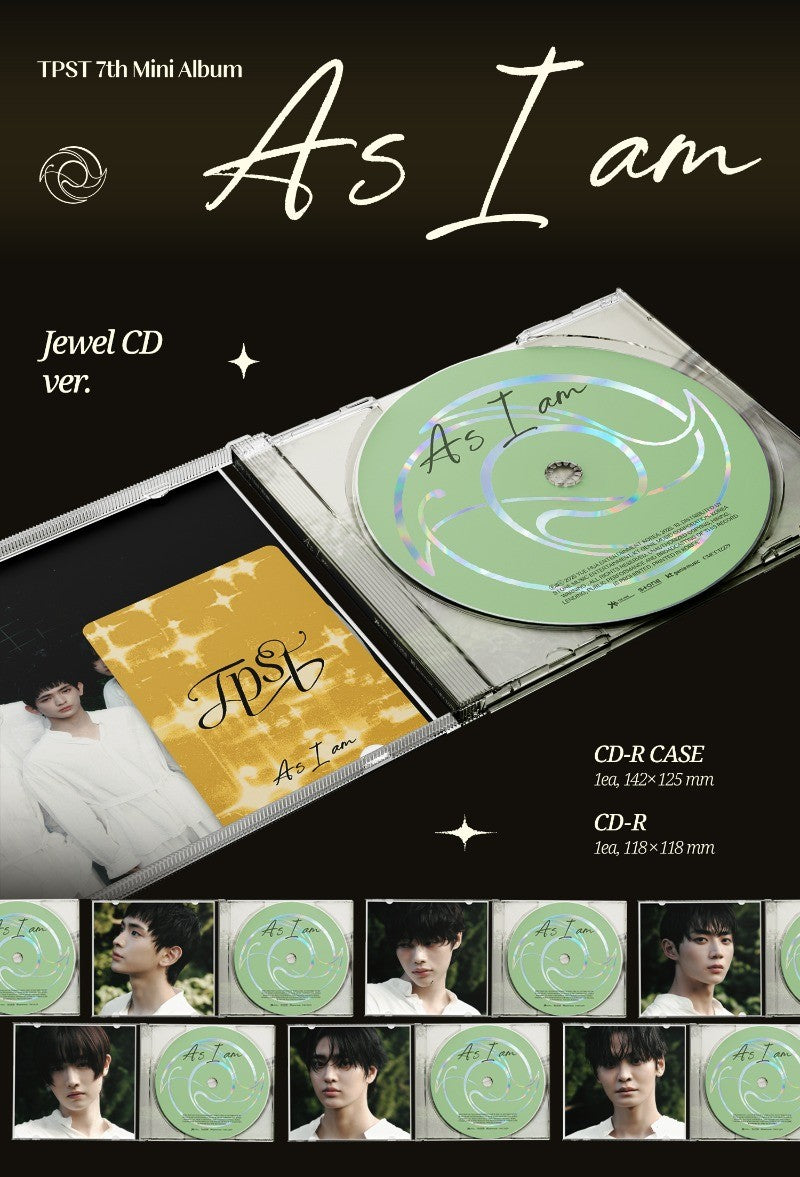 TEMPEST 7th Mini Album - As I am (Jewel Ver.)
