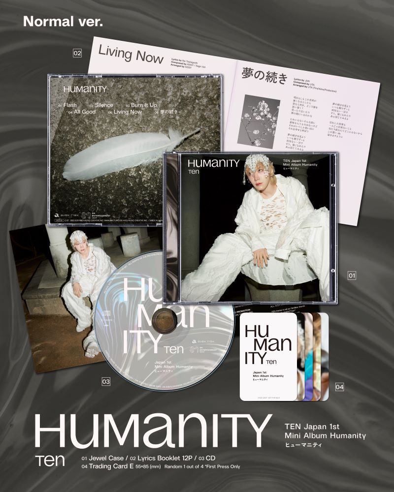 Ten (NCT) 1st Mini Album - Humanity (Japanese Edition)