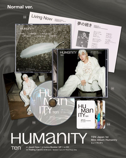 Ten (NCT) 1st Mini Album - Humanity (Japanese Edition)