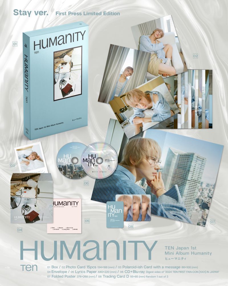 Ten (NCT) 1st Mini Album - Humanity (Japanese Edition)