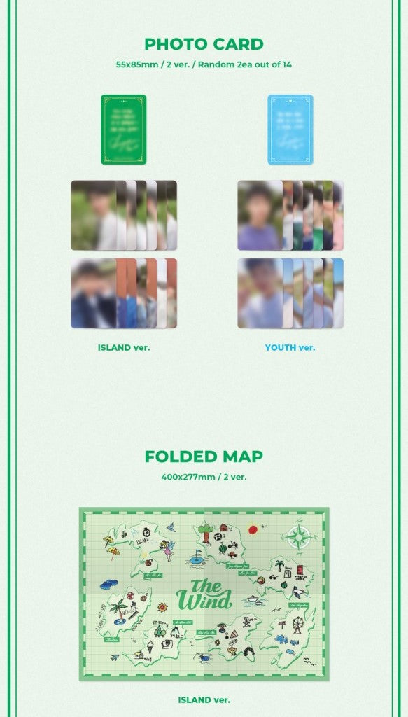 The Wind Mini Album Vol. 1 - Beginning : The Wind Page (Random)
