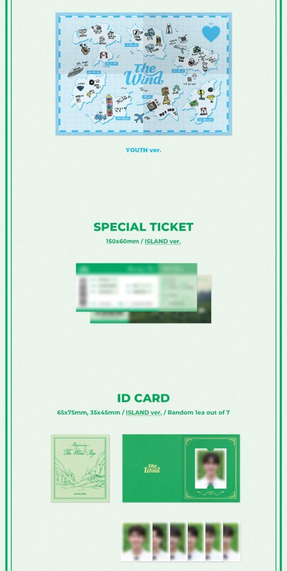 The Wind Mini Album Vol. 1 - Beginning : The Wind Page (Random)