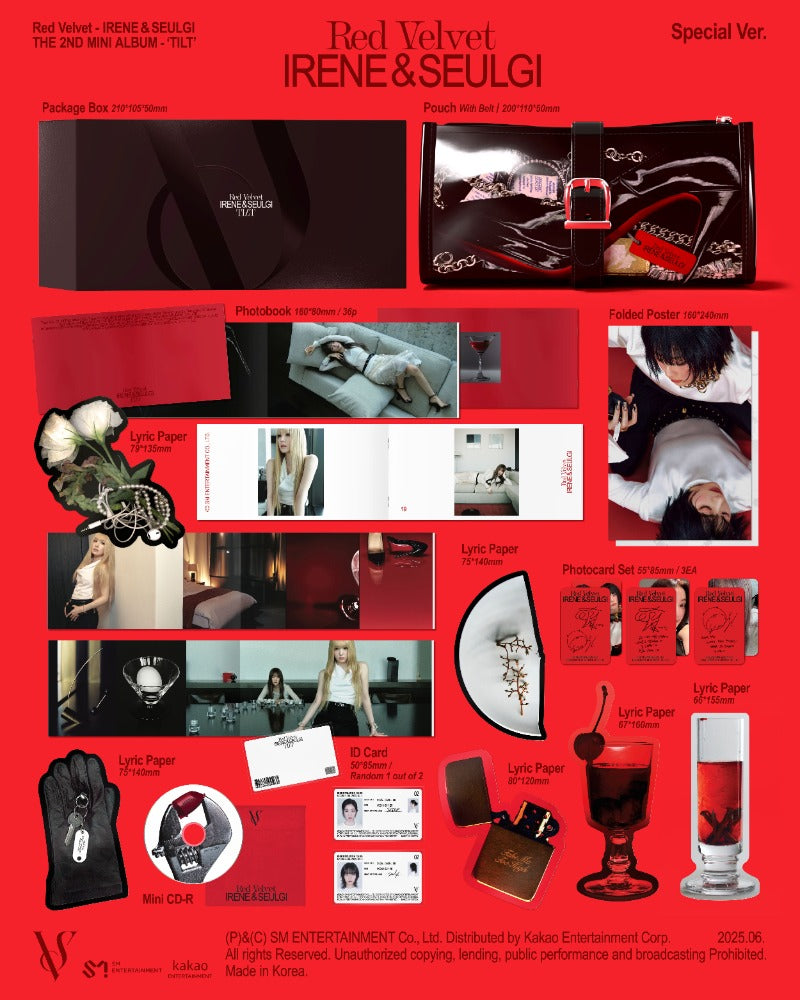 Red Velvet – IRENE & SEULGI 2nd Mini Album – TILT (Special Ver.) (Limited Edition)