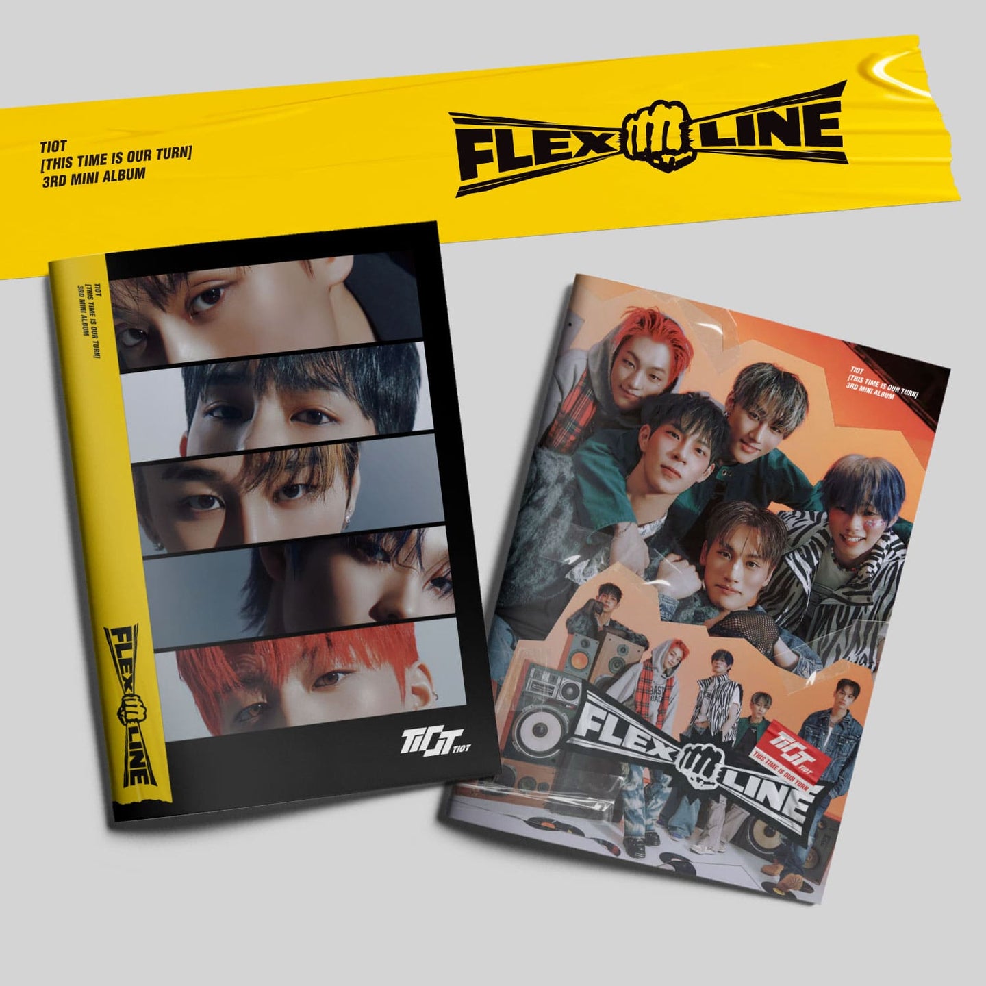 TIOT 3rd Mini Album – FLEX LINE (Photobook Ver.) (Random)