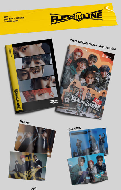 TIOT 3rd Mini Album – FLEX LINE (Photobook Ver.) (Random)