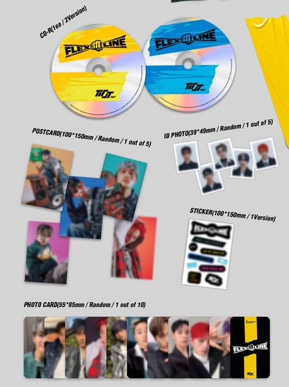 TIOT 3rd Mini Album – FLEX LINE (Photobook Ver.) (Random)