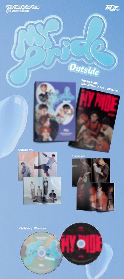 TIOT 4rd Mini Album - MY PRIDE (Photobook Ver.) (Random)