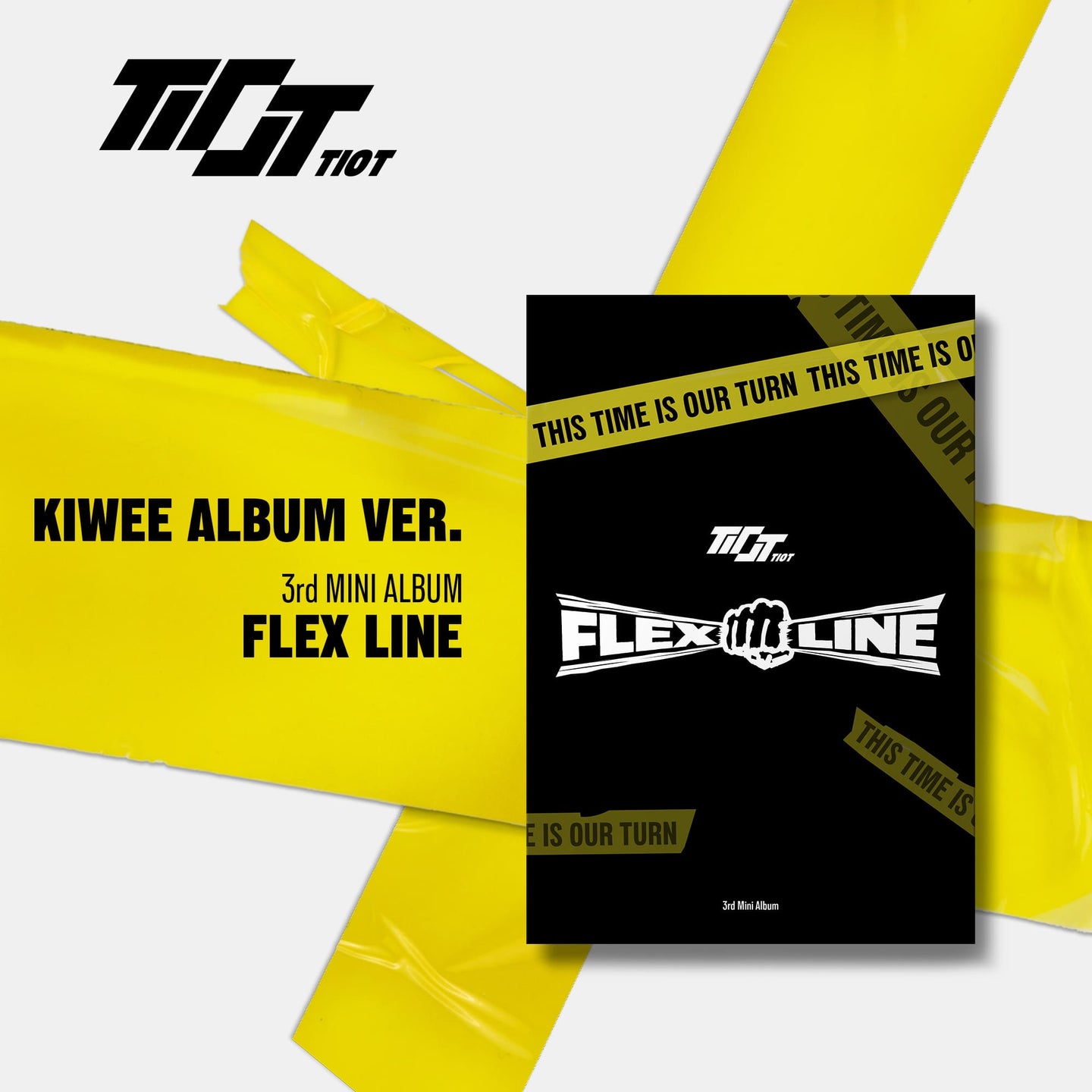TIOT 3rd Mini Album – FLEX LINE (kiwee Album Ver.)