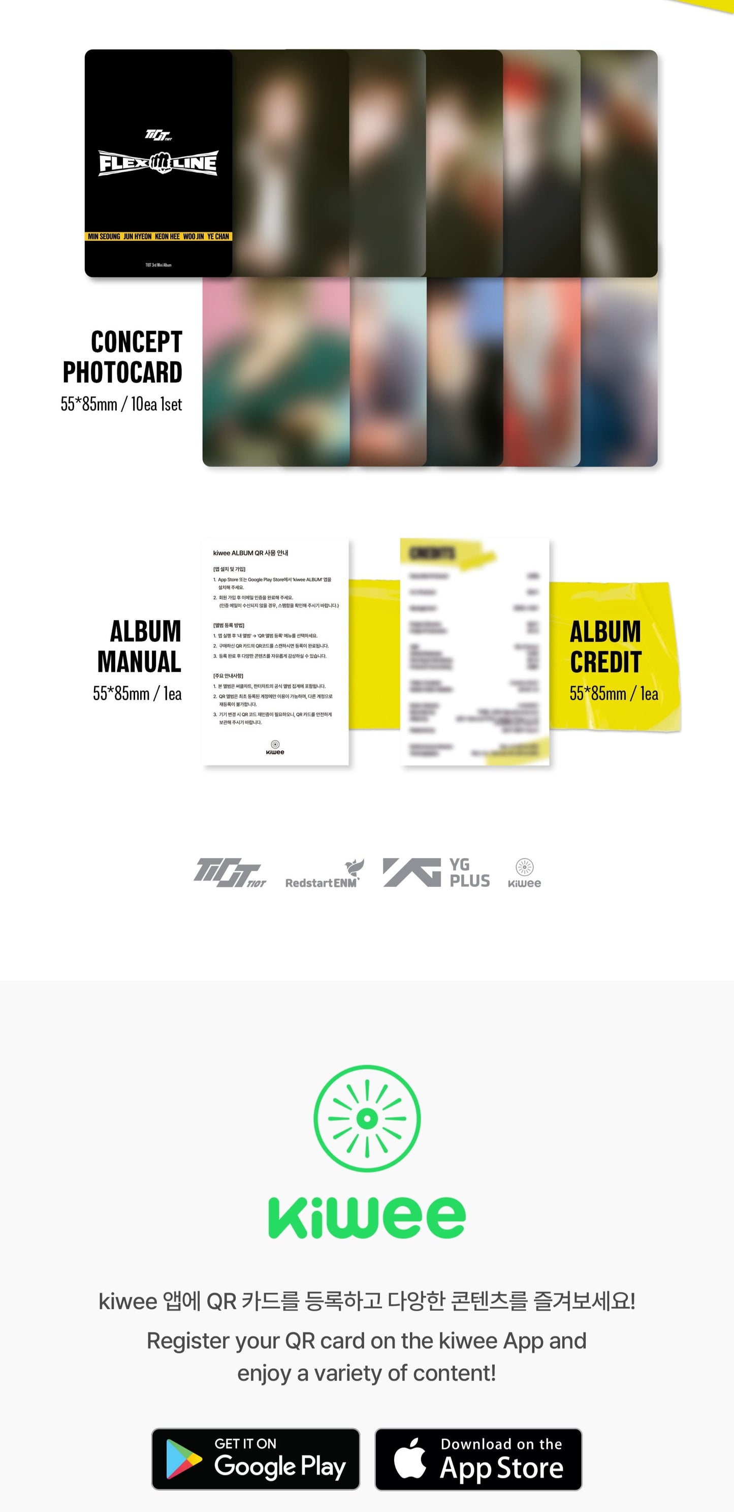TIOT 3rd Mini Album – FLEX LINE (kiwee Album Ver.)