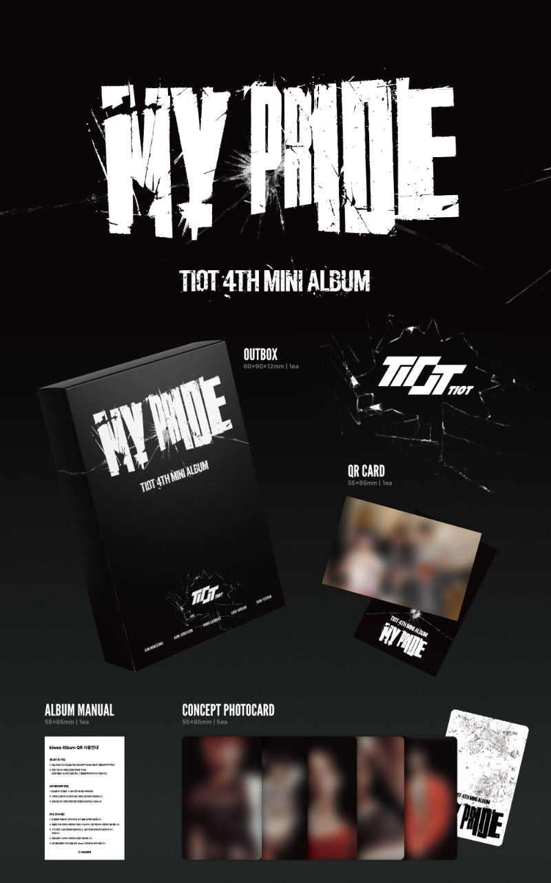 TIOT 4rd Mini Album - MY PRIDE (MY PRIDE Ver.) (Platform album)