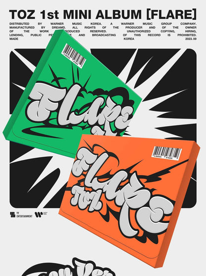 TOZ Mini Album Vol. 1 – FLARE (Random)