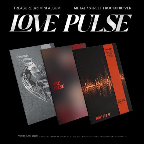 PRE-ORDER: TREASURE 3rd Mini Album – LOVE PULSE (Random)