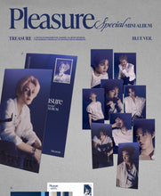 Load image into Gallery viewer, TREASURE Special Mini Album – PLEASURE (BLUE Ver.) (Random)
