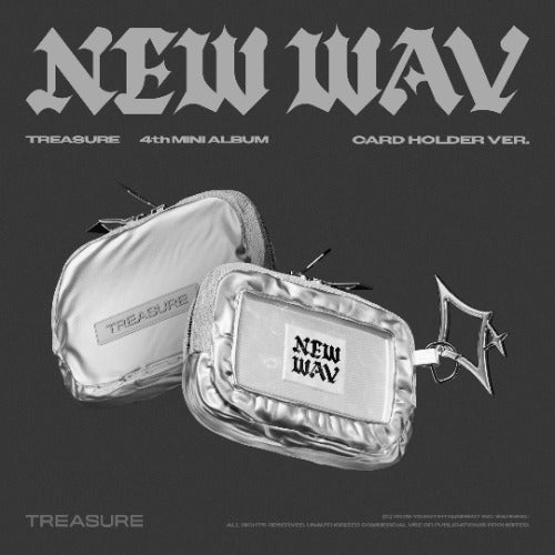 PRE-ORDER: TREASURE 4th Mini Album - NEW WAV (Card Holder Ver.) (Limited Edition)