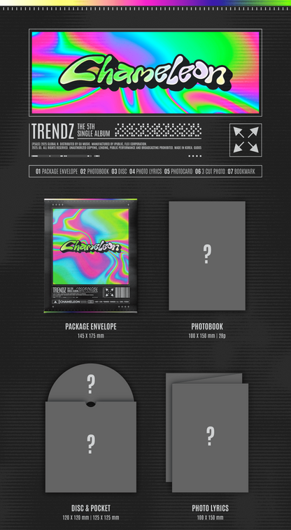 TRENDZ 5th Single Album – Chameleon
