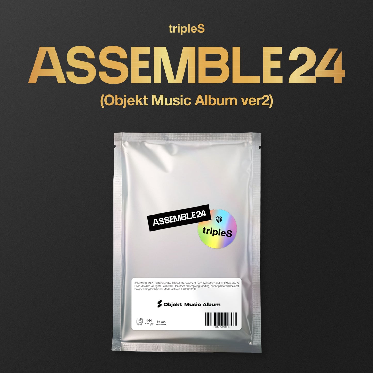 tripleS 1st Album – ASSEMBLE24 (Objekt Music Album Ver. 2)