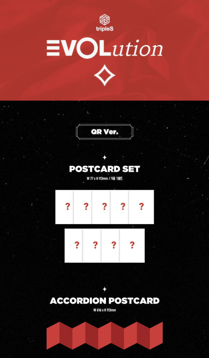 tripleS Mini Album – EVOLution (Mujuk) [⟡] (QR Ver.)