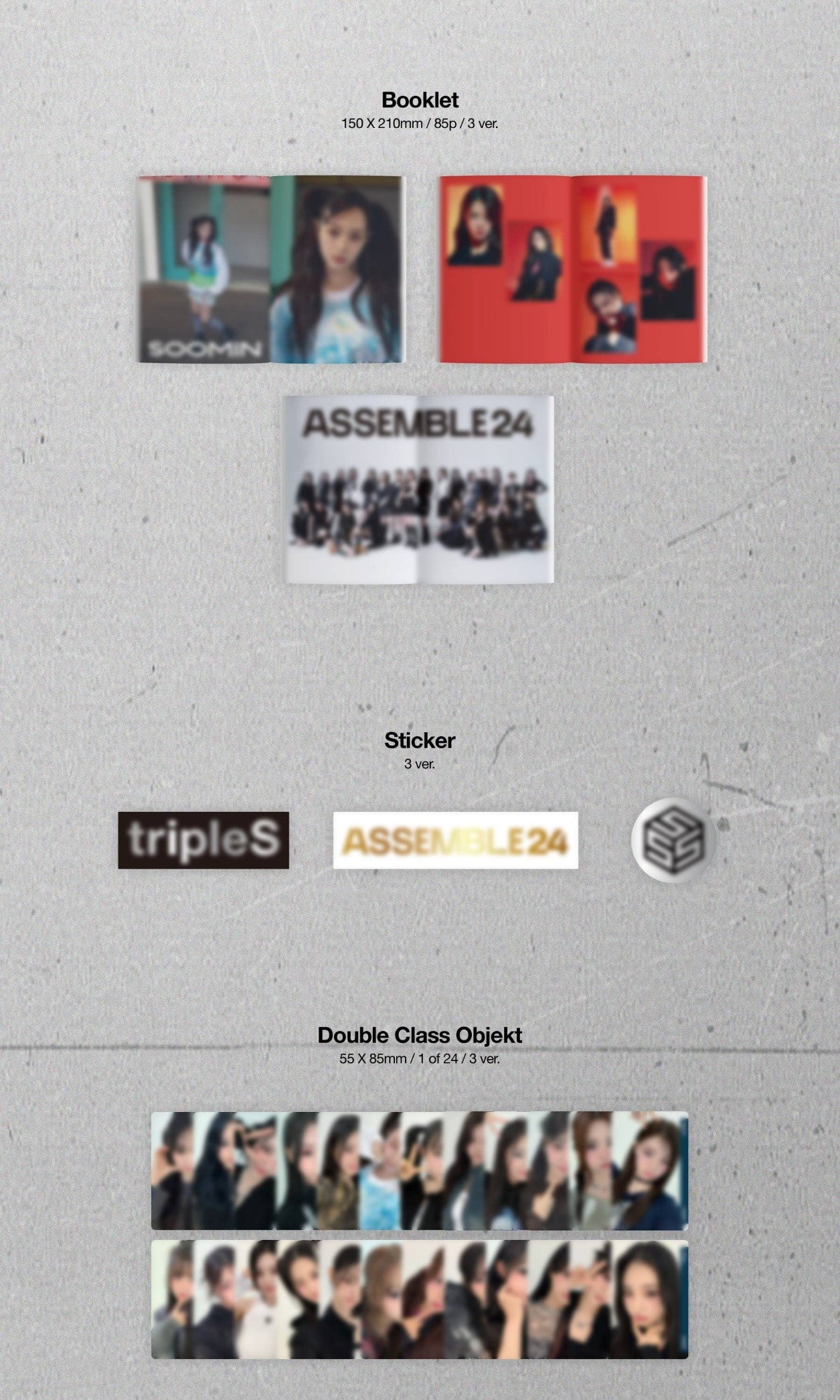 tripleS 1st Album – ASSEMBLE24 (Random)
