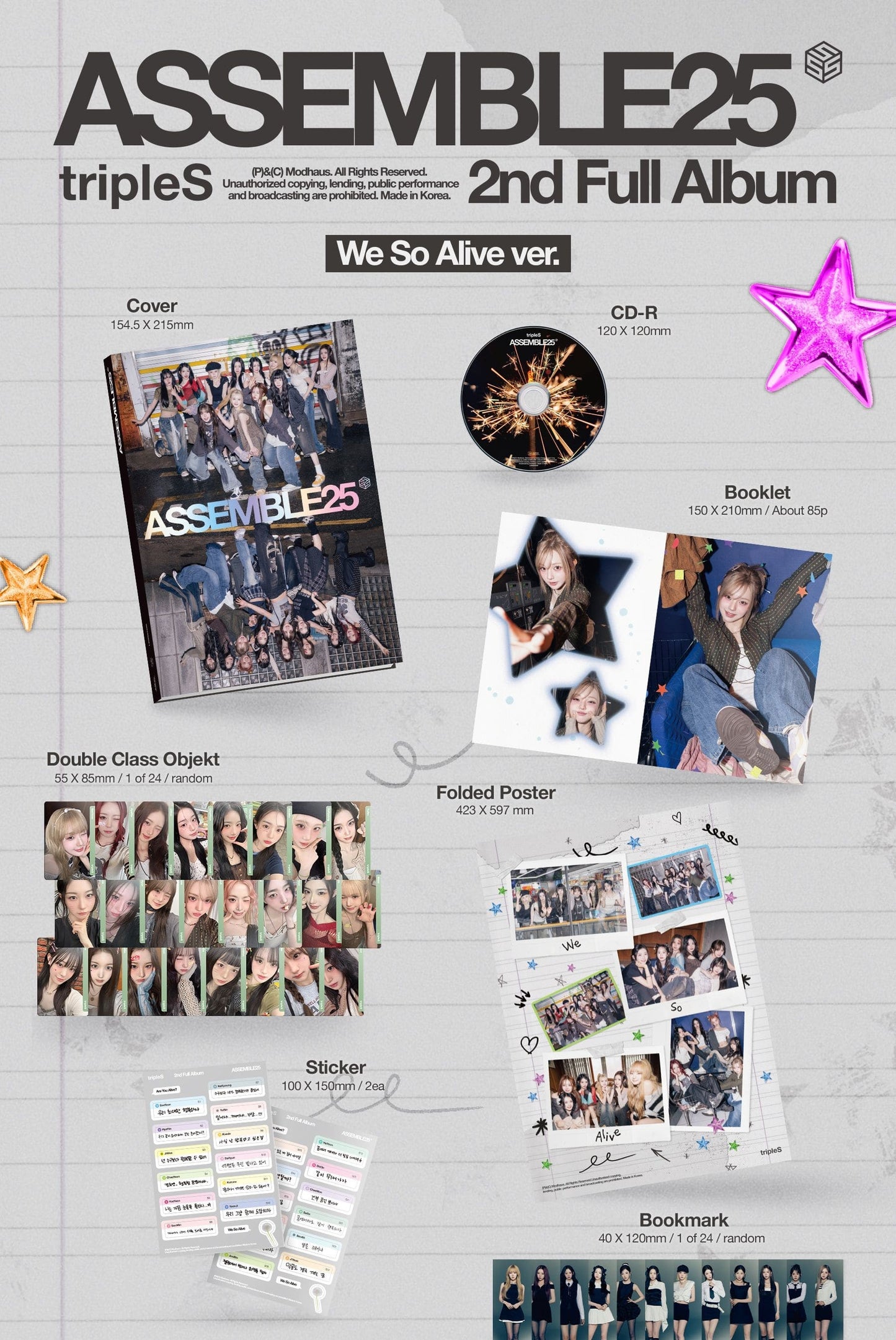 tripleS 2nd Album – ASSEMBLE25 (Random)