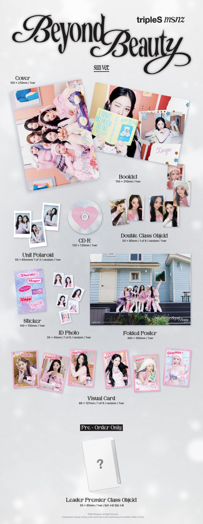 tripleS 1st Mini Album - msnz (Beyond Beauty) (Random)