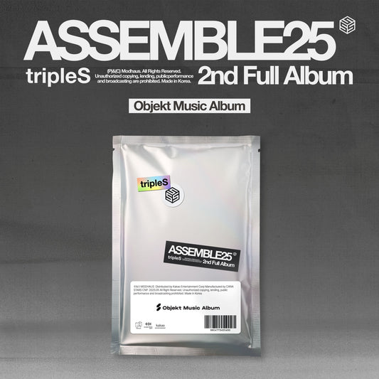 tripleS 2nd Album – ASSEMBLE25 (Objekt Music Album)