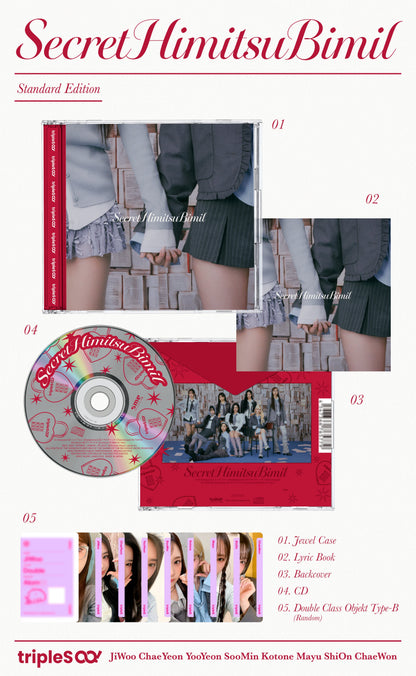 tripleS ∞! (Hacchi!) 1st EP - SecretHimitsuBimil [Japanese Edition]