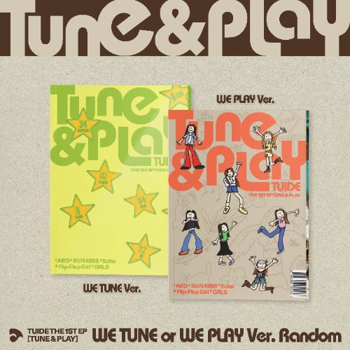 PRE-ORDER: TUIDE The 1st EP Album - TUNE & PLAY (Random)