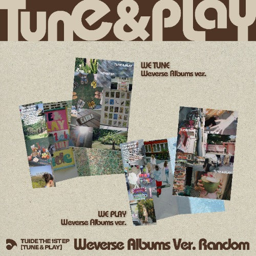 PRE-ORDER: TUIDE The 1st EP Album - TUNE & PLAY (Weverse Albums Ver.) (Random)