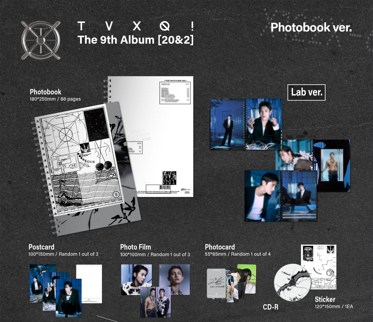 TVXQ Album Vol. 9 – 20&2 (Photo Book Ver.) (Random)