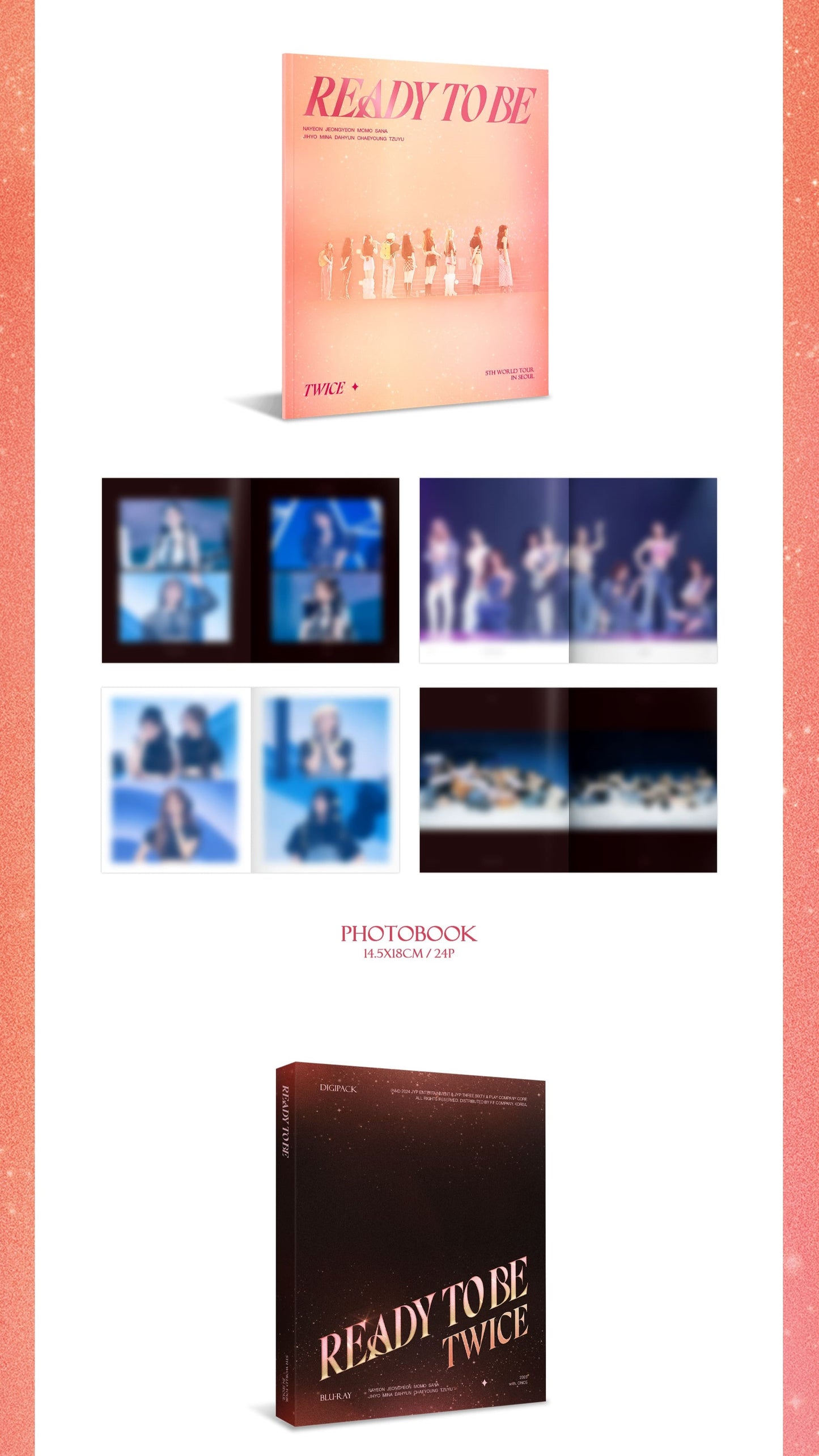 Twice – 5TH WORLD TOUR [READY TO BE] IN SEOUL BLU-RAY