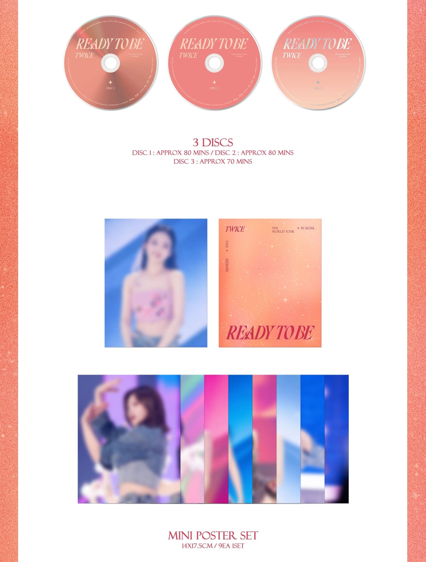 Twice – 5TH WORLD TOUR [READY TO BE] IN SEOUL BLU-RAY