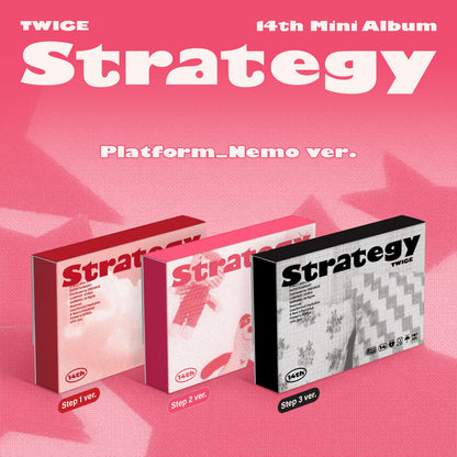 Twice 14th Mini Album – STRATEGY (Platform/Nemo Ver.) (Random)