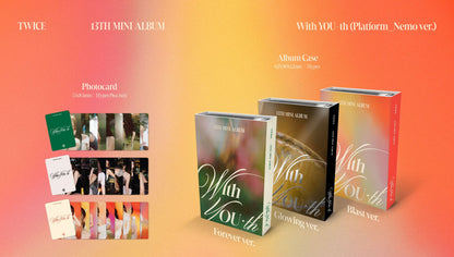 Twice Mini Album Vol. 13 – With YOU-th (Nemo Ver.) (Random)