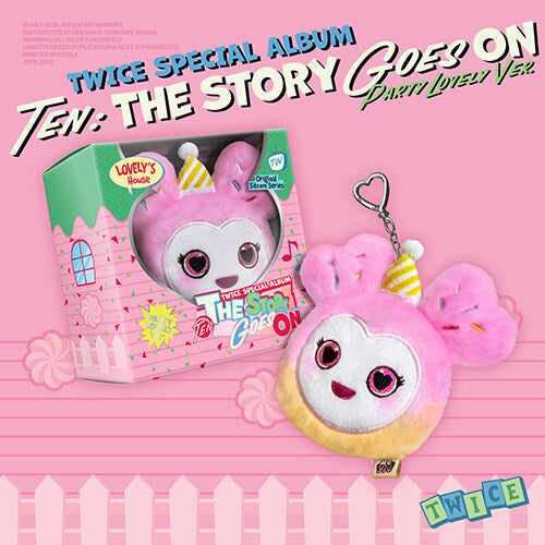 PRE-ORDER: TWICE 10th Anniversary Special Album - TEN: The Story Goes On (Party Lovely Ver.)