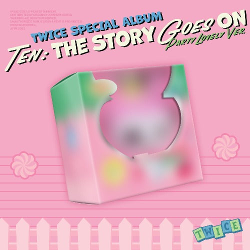PRE-ORDER: TWICE 10th Anniversary Special Album - TEN: The Story Goes On (Party Lovely Ver.)