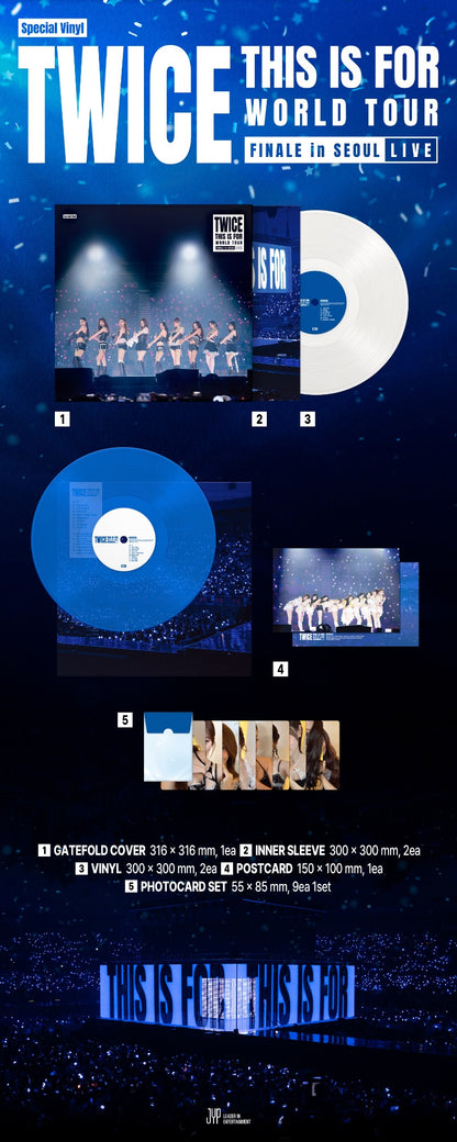 PRE-ORDER: TWICE – THIS IS FOR WORLD TOUR FINALE in SEOUL (LIVE LP)