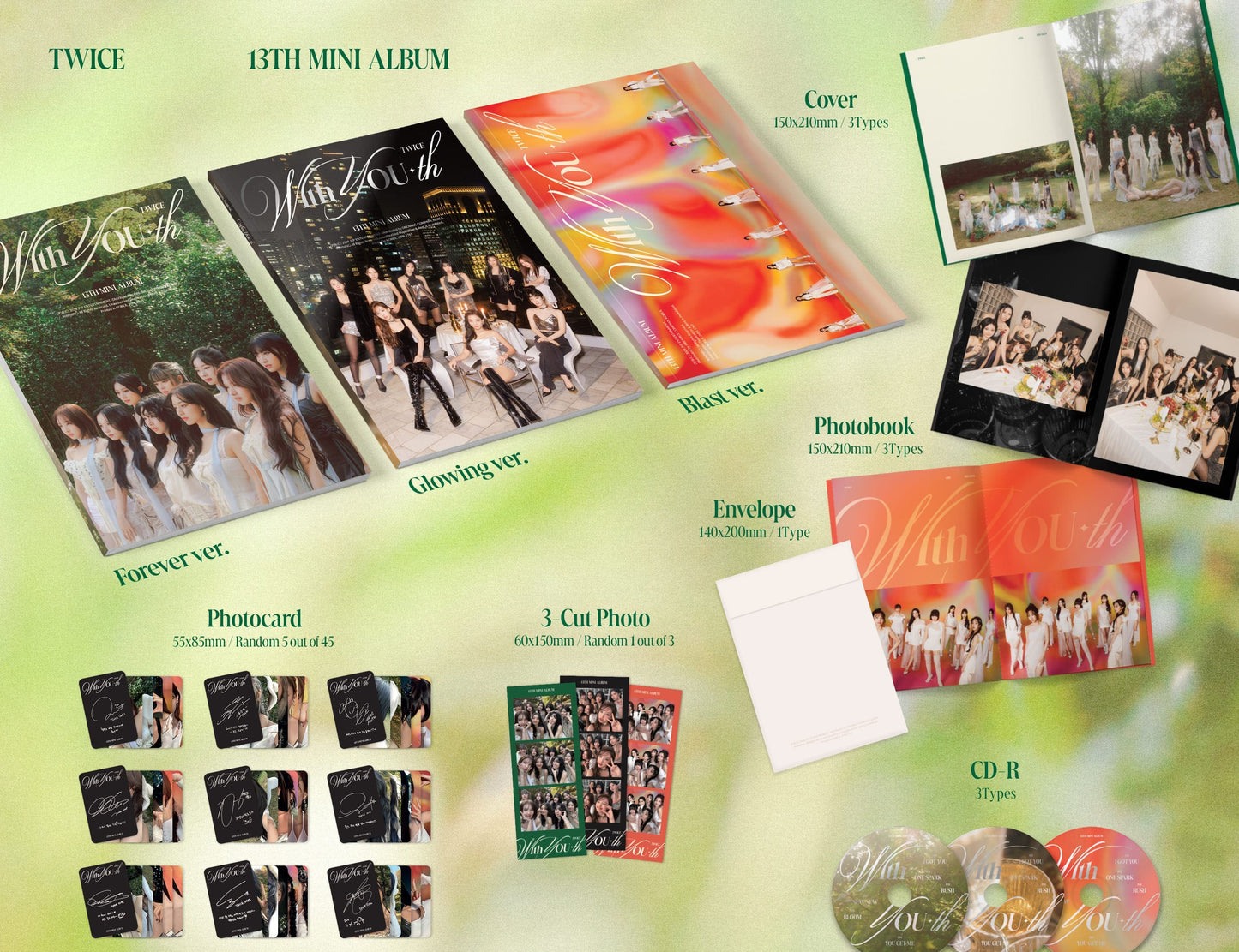 Twice Mini Album Vol. 13 – With YOU-th (Random)